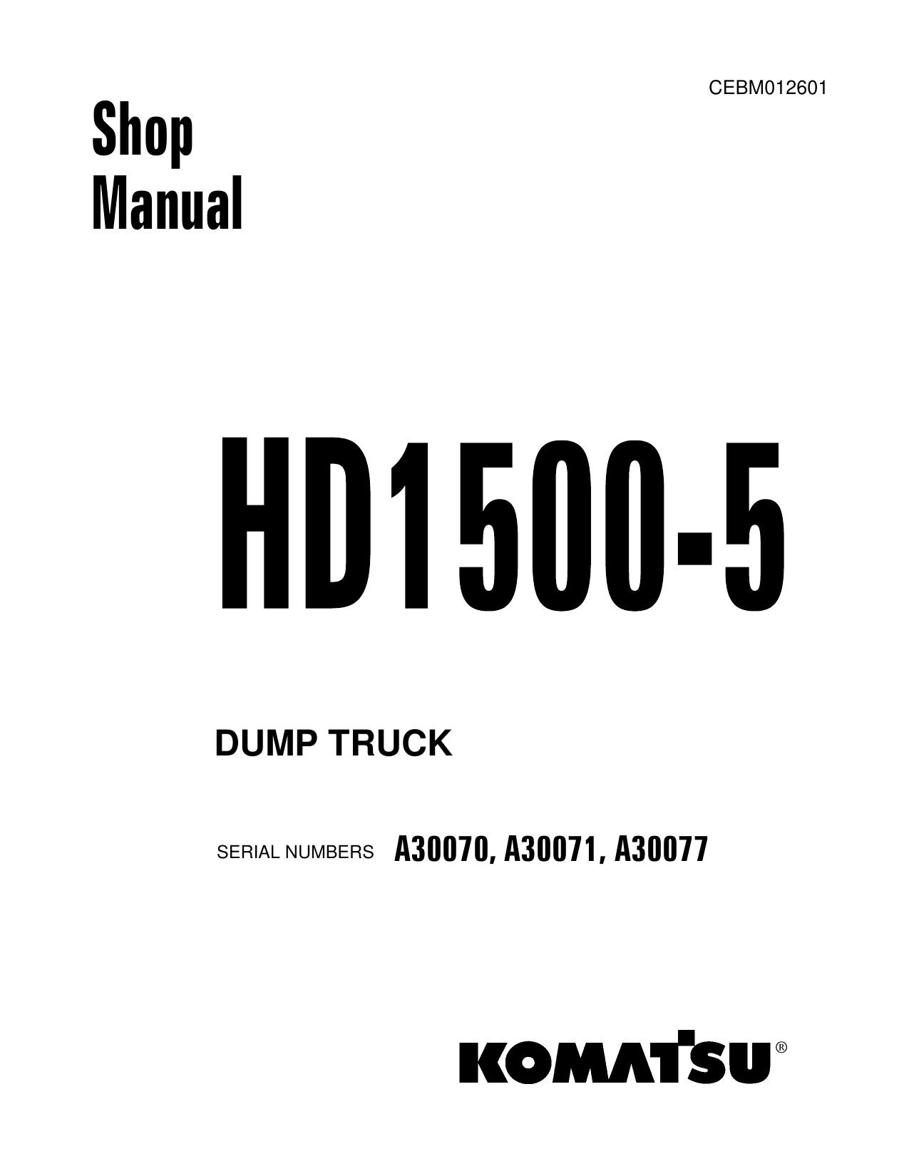 HD1500-5 Shop Manual (2)